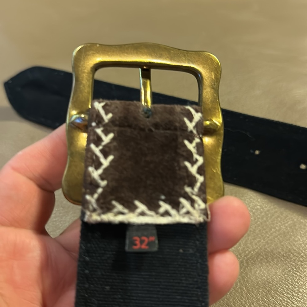 Lucky Brand Multicolor Patchwork Belt - Picture 5 of 7